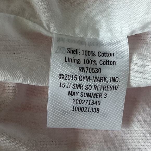 Janie And Jack Nautical Seersucker Smocked Striped Halter Sundress Size 3-6M - Picture 7 of 10